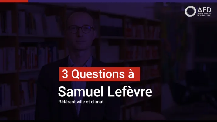 Samuel Lefèvre à propos du recueil « Des solutions pour rafraichir les villes » 