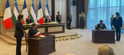 AFD Group Accelerates its Support for Uzbekistan During the Visit of French President Emmanuel Macron